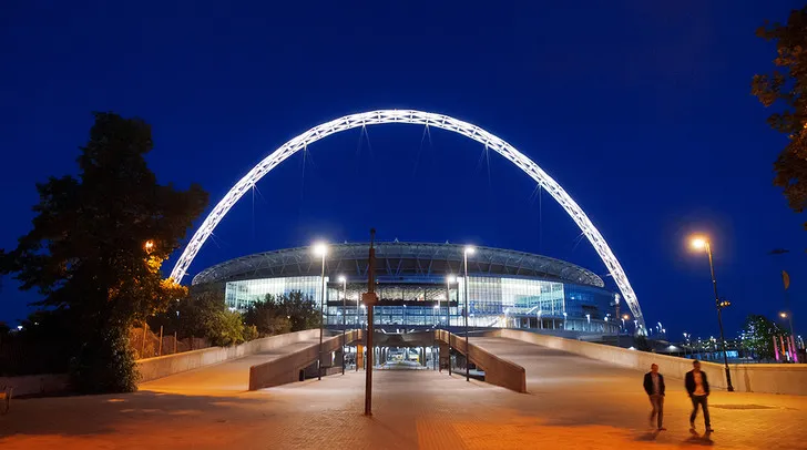 Không gian sang trọng tại dịch vụ Hospitality của sân Wembley