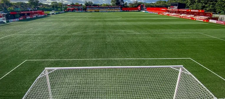 Sơ đồ bố trí chỗ ngồi và các khu vực khán đài tại sân Vauxhall Road của Hemel Hempstead Town FC