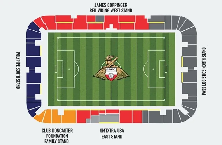 Sơ đồ chỗ ngồi chi tiết sân Eco-Power Stadium