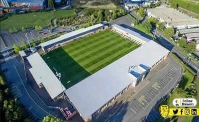 Toàn cảnh Pirelli Stadium từ trên cao