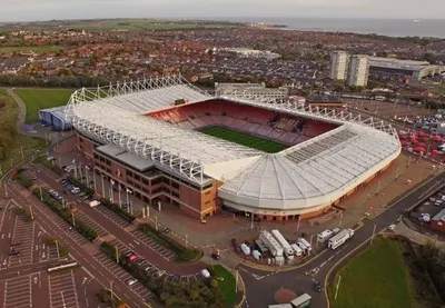 Toàn cảnh Sân vận động Ánh sáng Stadium of Light từ trên cao
