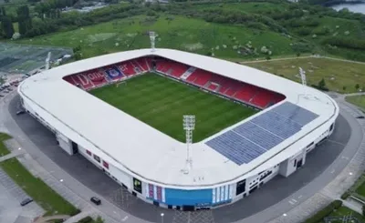 Tổng quan trên không sân Eco-Power Stadium, sân nhà Doncaster Rovers